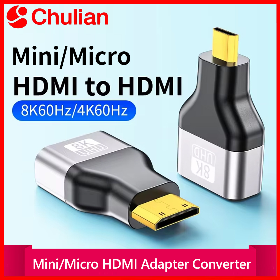 Hdmi Adapter Tablet - Adaptateur convertisseur Mini Micro HDMI mâle