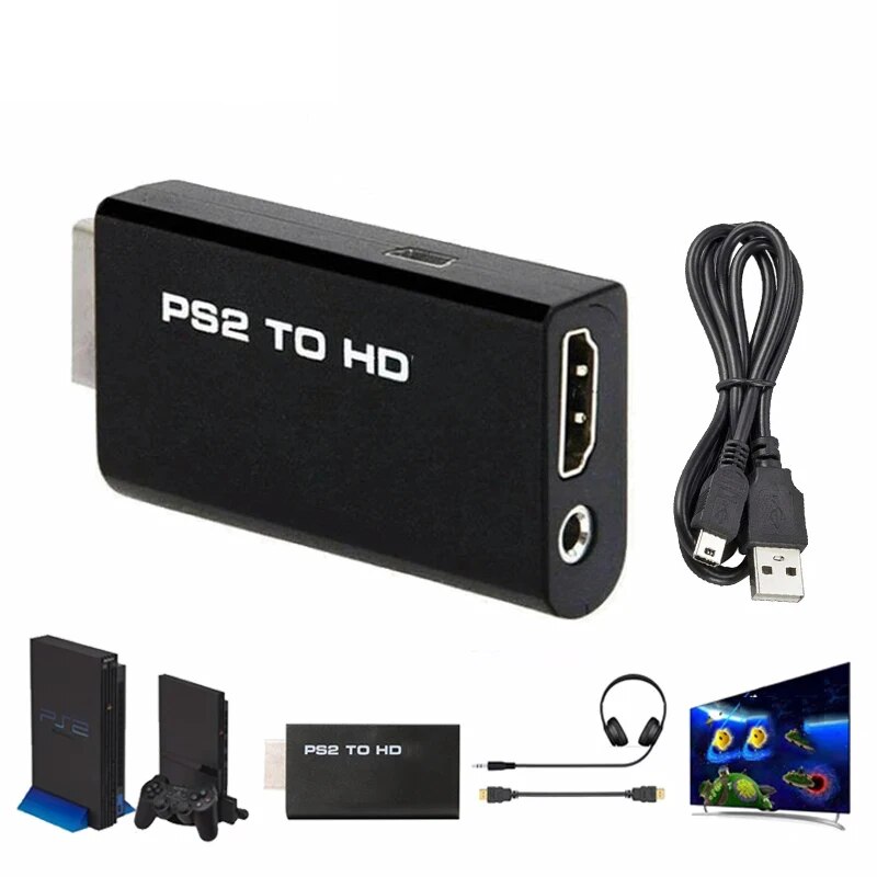 Hdmi Adapter Tablet - Adaptateur convertisseur compatible HDMI vers PS2,