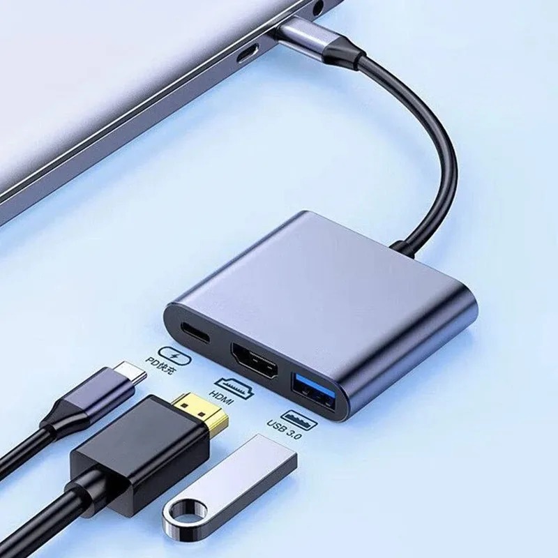 Hdmi Adapter Tablet - Station d'accueil USB C HUB 3