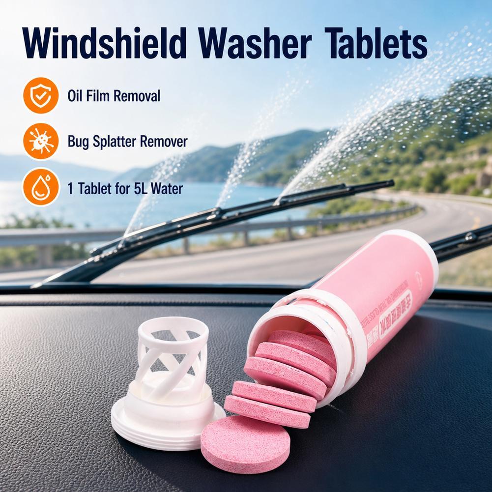 Tablet Accessories For Car - Tablettes effervescentes nettoyantes pour pare-brise de