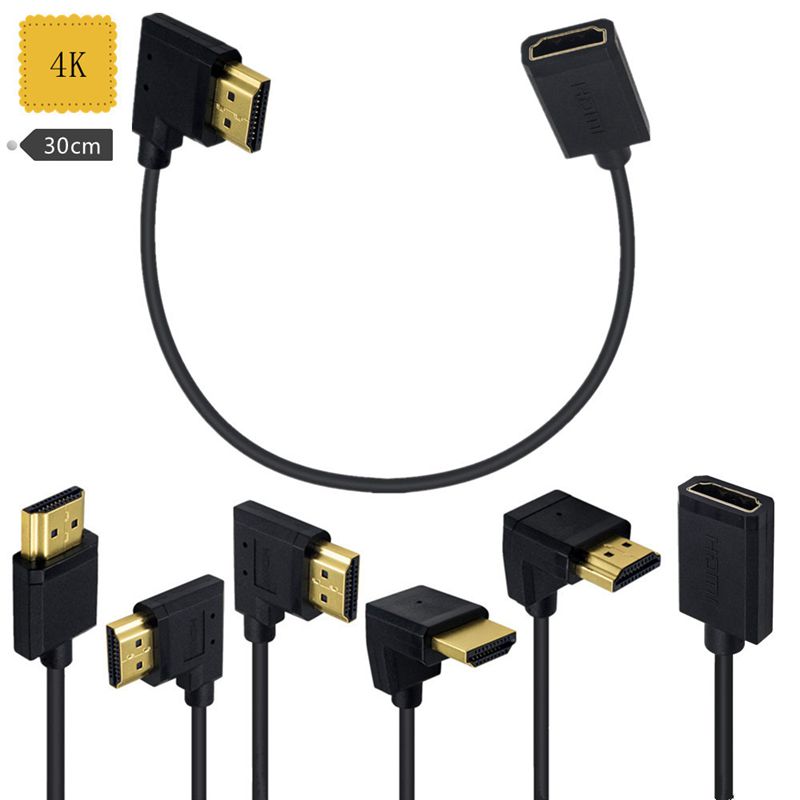 Hdmi Adapter Tablet - 30cm 90 ° Câble HDMI ultra-fin