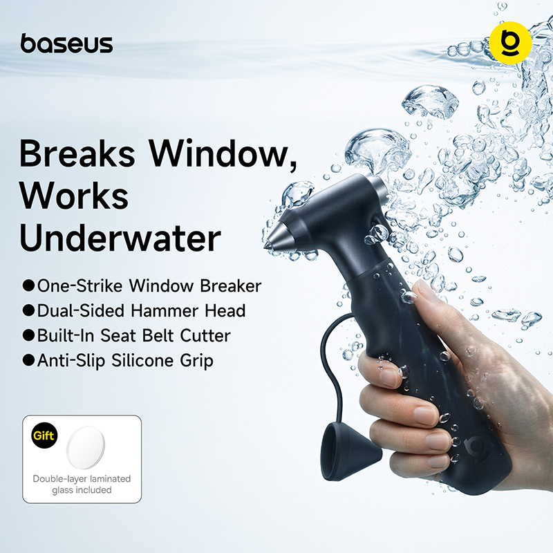 Accessories For Android Tablet - Marteau de sécurité automobile Baseus GoTrip