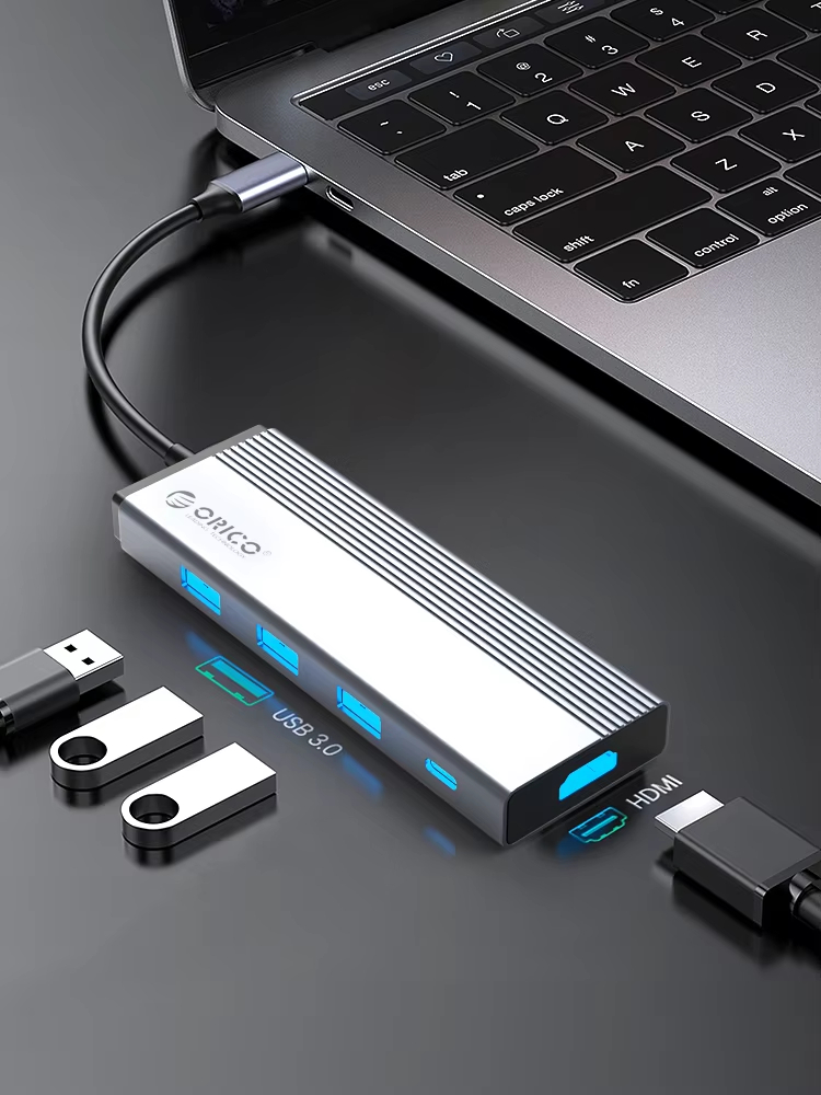 ORICO Hub USB C 5 en 1, adapta - Hdmi Adapter Tablet avis et prix