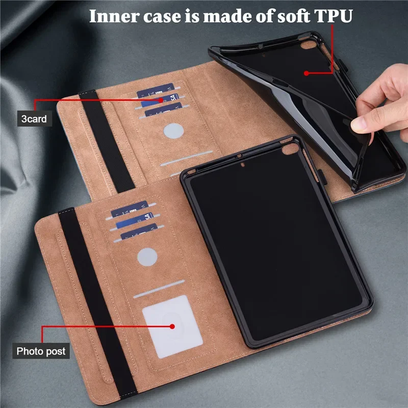 Étui portefeuille en cuir de l - Ipad Cover Folio avis et prix