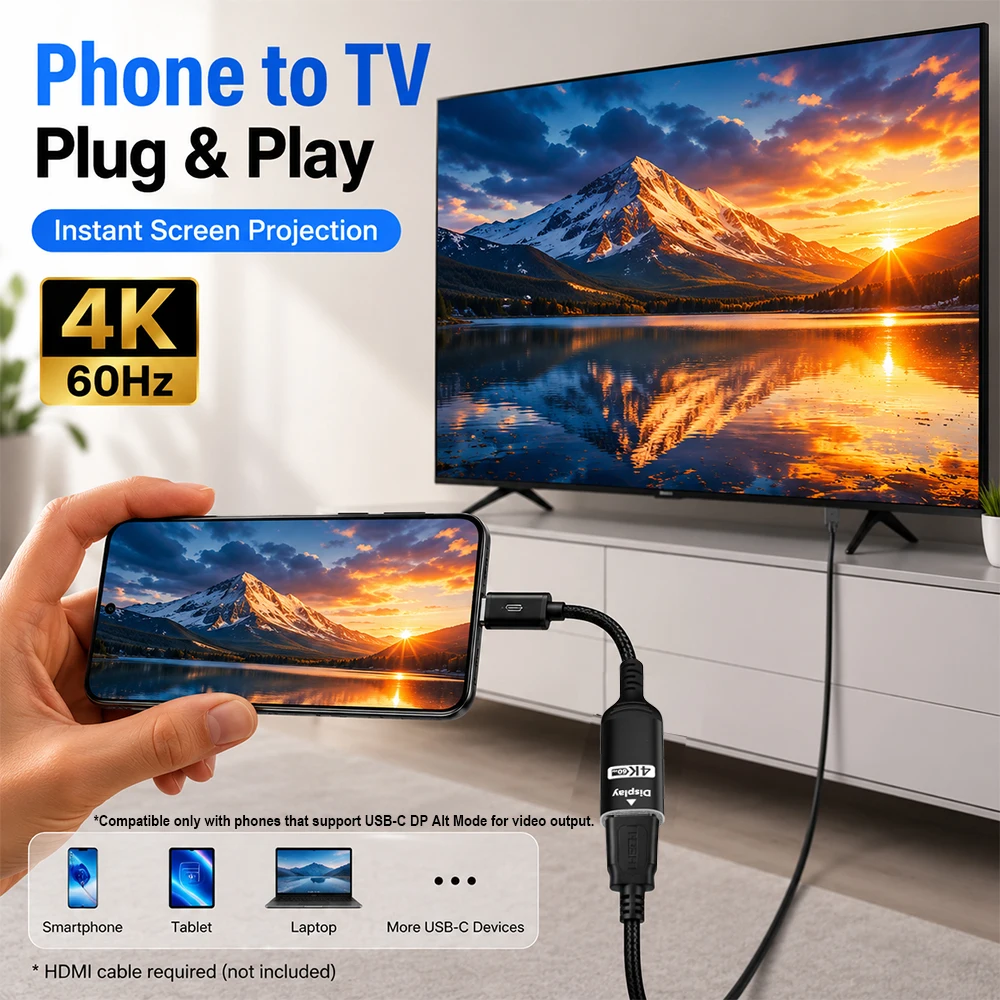 Adaptateur USB C vers HDMI 4K@ - Hdmi Adapter Tablet avis et prix