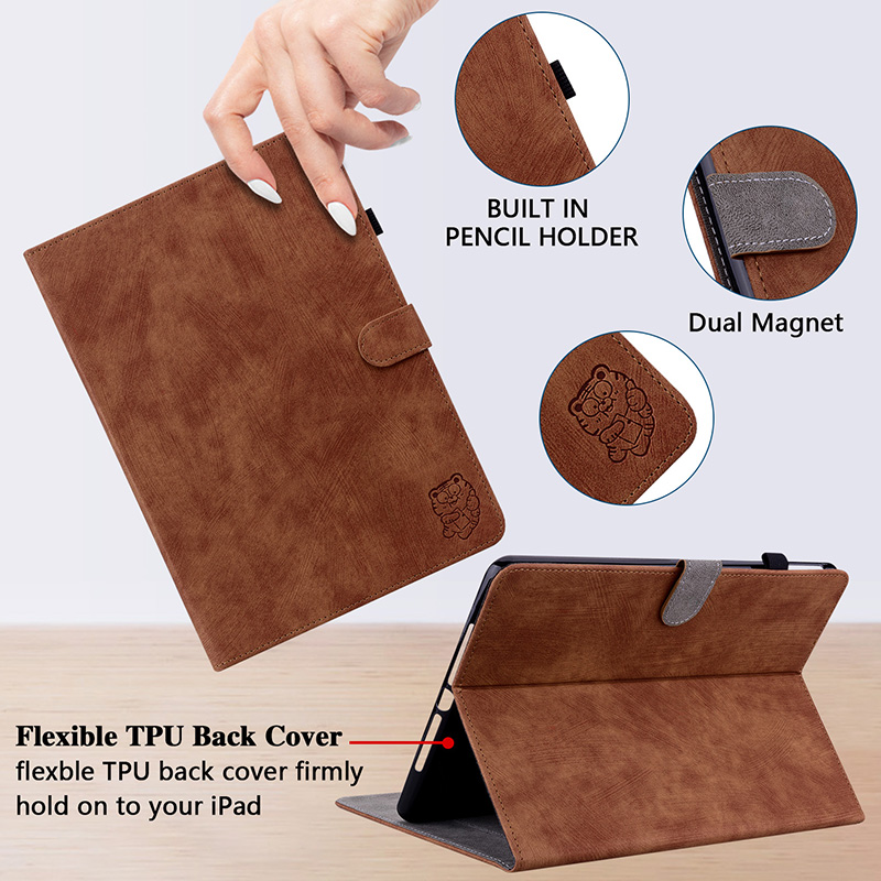 Étui en cuir tigre mignon pour - Tablet Accessories Amazon avis et prix