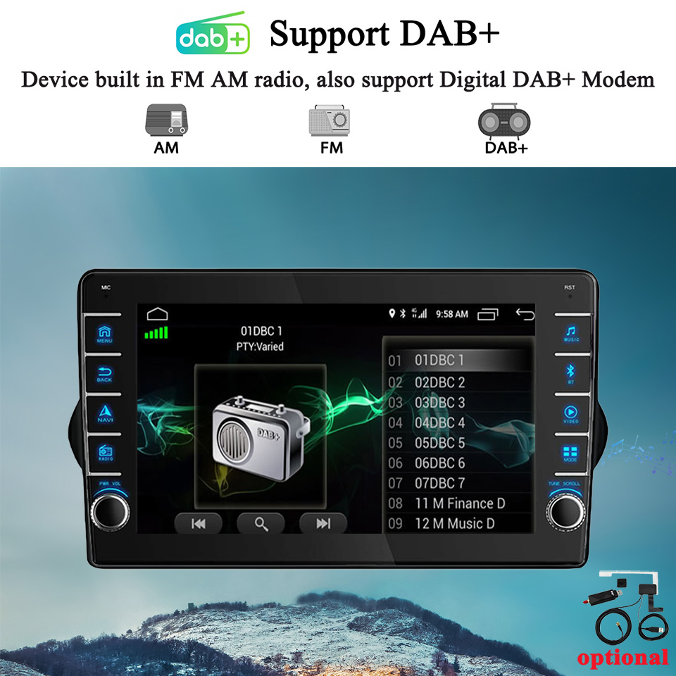 8G 128G Android 14 Carplay Aut - Tablet Danish Mobile & Accessories Photos avis et prix