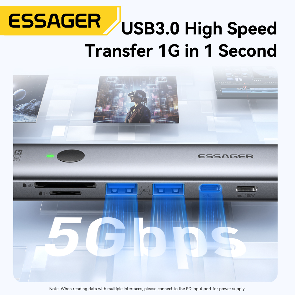 Essager-Adaptateur multiport U - Hdmi Adapter Tablet avis et prix