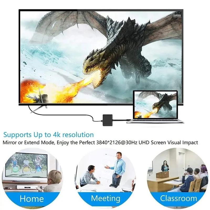Adaptateur 3 en 1 Type C vers  - Hdmi Adapter Tablet avis et prix