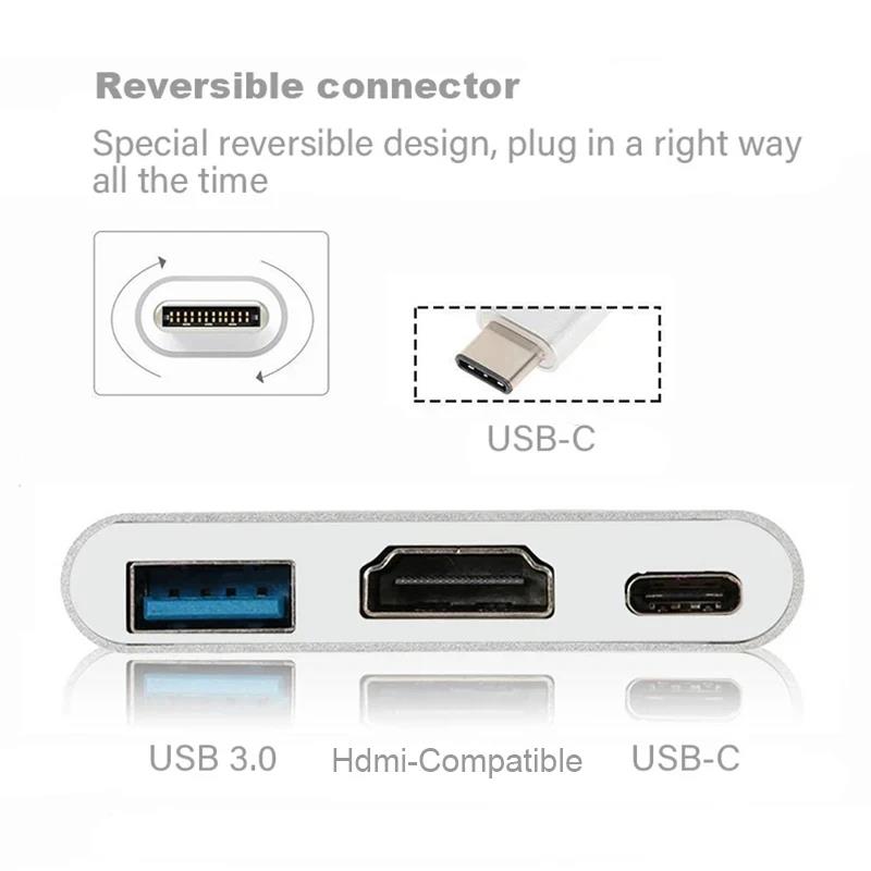 Adaptateur 3 en 1 Type C vers  - Hdmi Adapter Tablet avis et prix